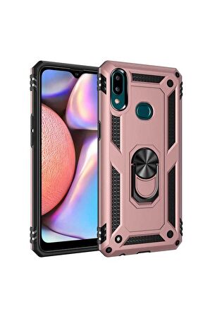 Samsung Galaxy A10S Uyumlu Kılıf Vega Kapak Rose Gold