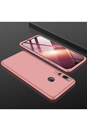 Huawei Y9 Prime 2019 Uyumlu Kılıf Ays Kapak Rose Gold