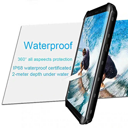 Samsung Galaxy S8 Uyumlu Kılıf 1-1 Su Geçirmez Kılıf