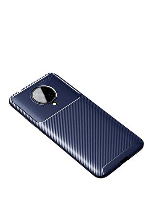 Xiaomi Poco F2 Pro Uyumlu Kılıf Negro Silikon Kapak Lacivert