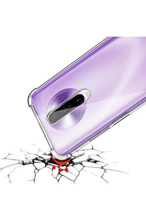 Xiaomi Poco X2 Uyumlu Kılıf Nitro Anti Shock Silikon