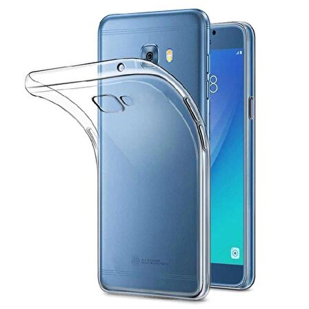 Samsung Galaxy C9 Pro Uyumlu Kılıf Süper Silikon Kapak