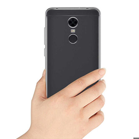 Xiaomi Redmi 5 Plus Uyumlu Kılıf Süper Silikon Kapak