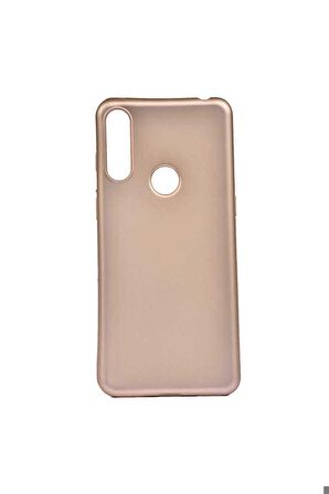 Alcatel 3X 2019 Uyumlu Kılıf Premier Silikon Kapak Rose Gold