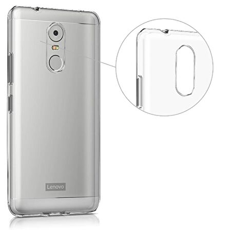 Lenovo K6 Note Uyumlu Kılıf Süper Silikon Kapak