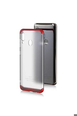 Samsung Galaxy A20 Uyumlu Kılıf Nili Kapak Kırmızı