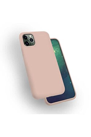 Apple iPhone 11 Pro Uyumlu Kılıf Silk Silikon Pembe