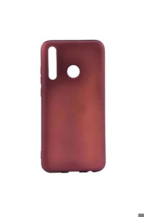 Huawei Honor 20 Lite Uyumlu Kılıf Premier Silikon Kapak Mürdüm