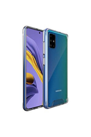 Samsung Galaxy A51 Uyumlu Kılıf Gard Silikon