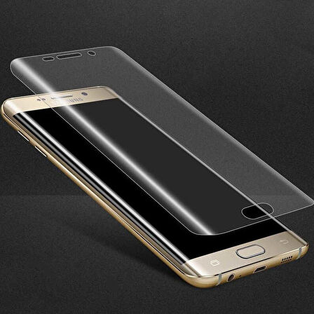 Samsung Galaxy S7 Edge Uyumlu Süper Pet Ekran Koruyucu Jelatin Renksiz
