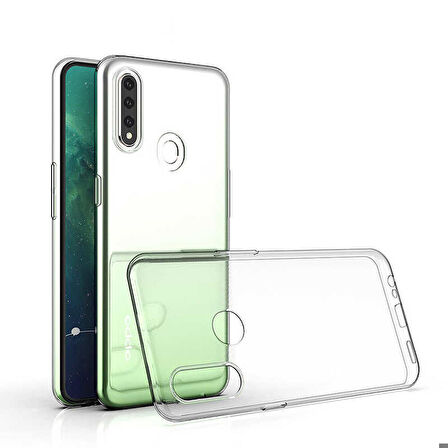 Oppo A31 Uyumlu Kılıf Süper Silikon Kapak