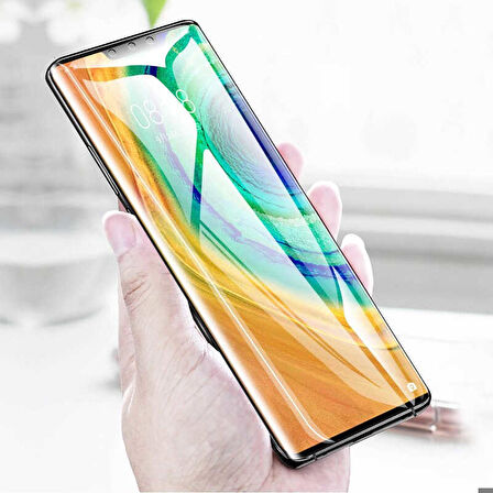 Huawei Mate 30 Pro Uyumlu Süper Pet Ekran Koruyucu Jelatin