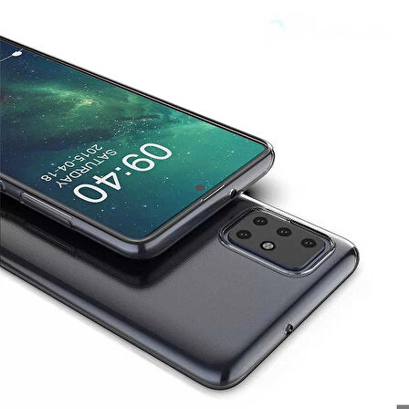Samsung Galaxy A81 (Note 10 Lite) Uyumlu Kılıf Süper Silikon Kapak