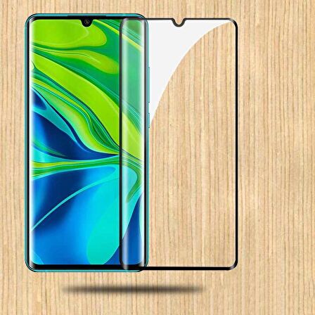 Xiaomi Mi Note 10 Uyumlu Kısa Cam Ekran Koruyucu