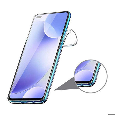Xiaomi Redmi K30 Uyumlu Kılıf Süper Silikon Kapak