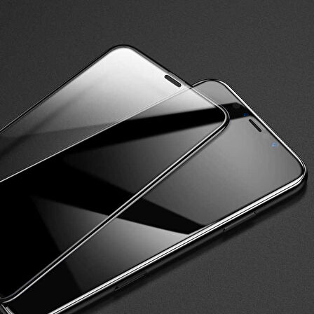 Apple iPhone 11 Uyumlu Kenarları Kırılmaya Dayanıklı Cam Ekran Koruyucu