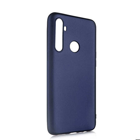Realme 5İ Uyumlu Kılıf Premier Silikon Kapak Lacivert