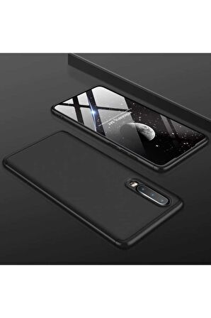 Huawei P30 Uyumlu Kılıf Ays Kapak Siyah