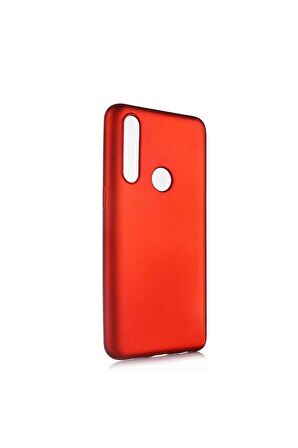Oppo A31 Uyumlu Kılıf Premier Silikon Kapak Kırmızı