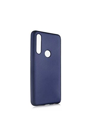Oppo A31 Uyumlu Kılıf Premier Silikon Kapak Lacivert
