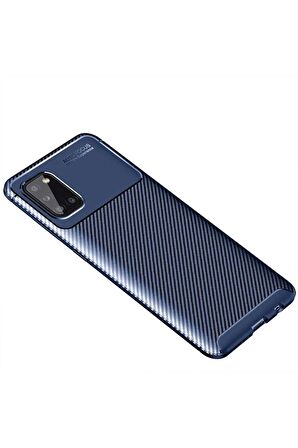 Samsung Galaxy A31 Uyumlu Kılıf Negro Silikon Kapak Lacivert