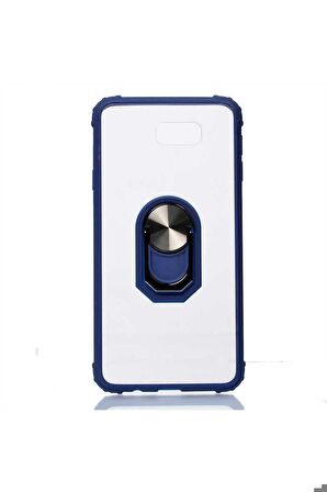 Samsung Galaxy J7 Prime Uyumlu Kılıf Mola Kapak Lacivert