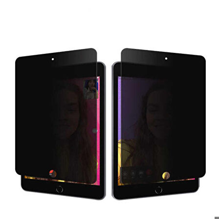 Apple iPad Pro 12.9 2015 Uyumlu Tablet Privacy Temperli Cam Ekran Koruyucu