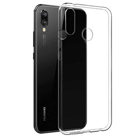 Huawei P20 Lite Uyumlu Kılıf Süper Silikon Kapak