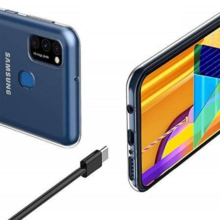 Samsung Galaxy A41 Uyumlu Kılıf Süper Silikon Kapak