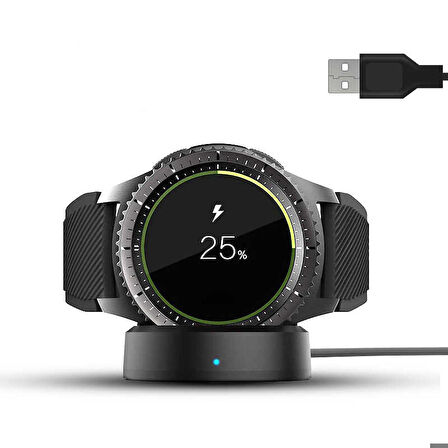 Samsung Gear S3 Uyumlu Usb Şarj Kablosu