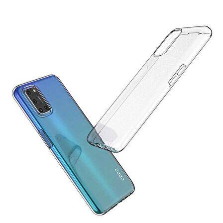Oppo A52 Uyumlu Kılıf Süper Silikon Kapak
