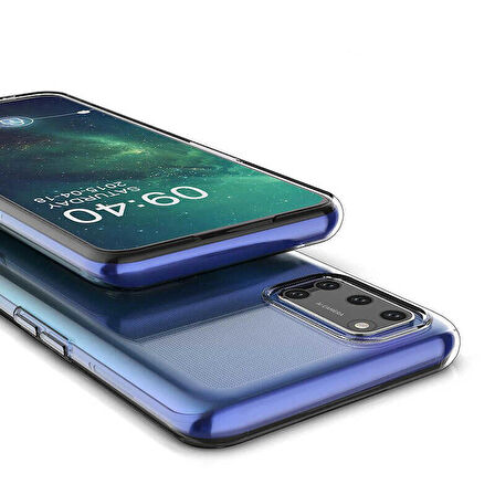 Oppo A52 Uyumlu Kılıf Süper Silikon Kapak