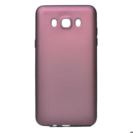 Samsung Galaxy J7 2016 Uyumlu Kılıf Premier Silikon Kapak Mürdüm