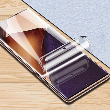 Samsung Galaxy Note 20 Ultra Uyumlu Süper Pet Ekran Koruyucu Jelatin