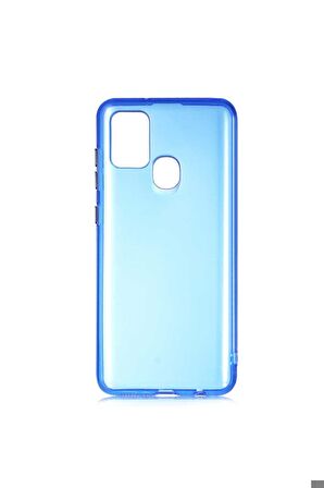 Samsung Galaxy A21S Uyumlu Kılıf Bistro Kapak Mavi