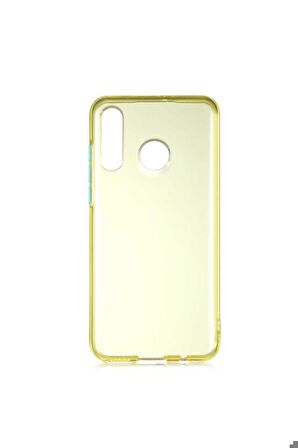Huawei P30 Lite Uyumlu Kılıf Bistro Kapak Sarı
