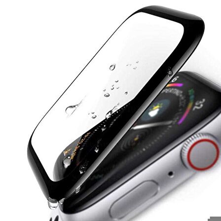 Apple Watch 42 Mm Uyumlu Full Yapışkanlı Cam Ekran Koruyucu