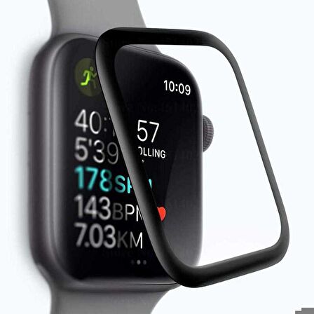 Apple Watch 42 Mm Uyumlu Full Yapışkanlı Cam Ekran Koruyucu