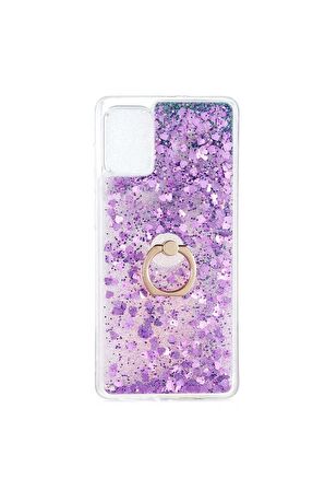 Samsung Galaxy A71 Uyumlu Kılıf Milce Kapak Mor