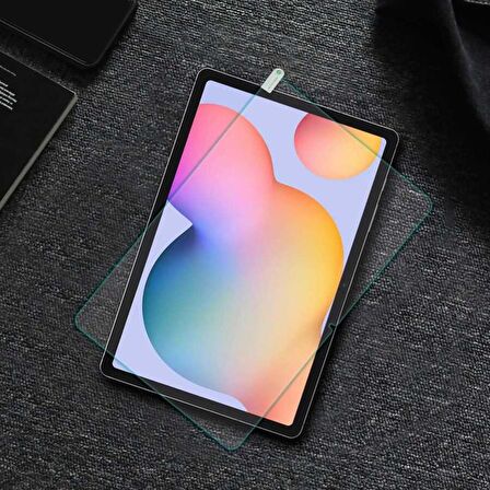 Samsung Galaxy Tab S7 Plus T970 Uyumlu Tablet Temperli Cam Ekran Koruyucu