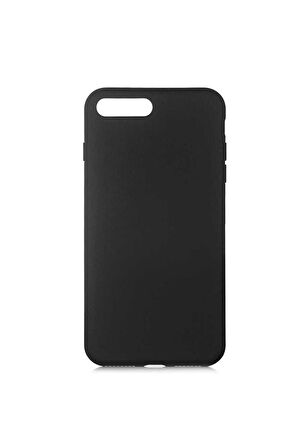 Apple iPhone 8 Plus Uyumlu Kılıf LSR Lansman Kapak Siyah