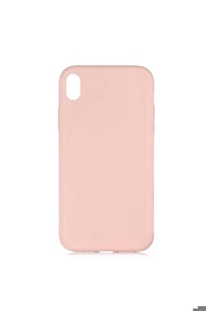 Apple iPhone XR Uyumlu Kılıf LSR Lansman Kapak Pembe Açık