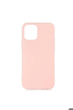 Apple iPhone 12 Pro Uyumlu Kılıf LSR Lansman Kapak Pembe Açık