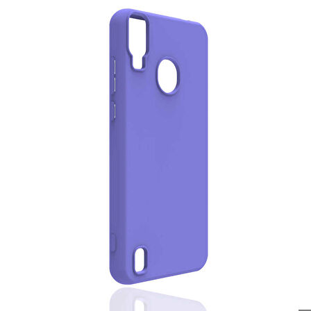 Reeder P13 Blue Uyumlu Kılıf Biye Silikon Lila