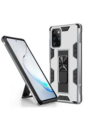 Samsung Galaxy Note 20 Uyumlu Kılıf Volve Kapak Gri