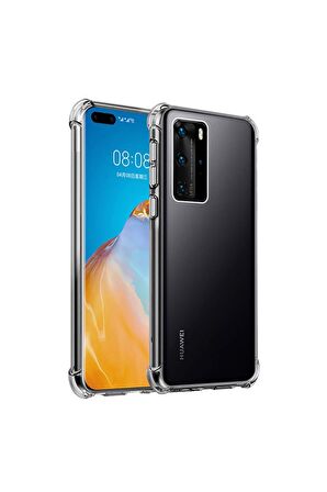 Huawei P40 Uyumlu Kılıf Nitro Anti Shock Silikon