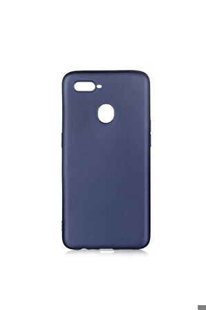Oppo A5S Uyumlu Kılıf Premier Silikon Kapak Lacivert