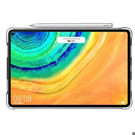 Huawei MatePad 10.4 Uyumlu Tablet Kılıfı Nitro Anti Shock Silikon Kapak