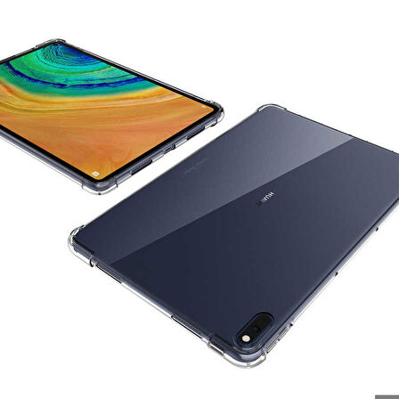 Huawei MatePad 10.4 Uyumlu Tablet Kılıfı Nitro Anti Shock Silikon Kapak