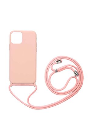 Apple iPhone 12 Pro Uyumlu Kılıf Ropi Kapak Pembe Açık
